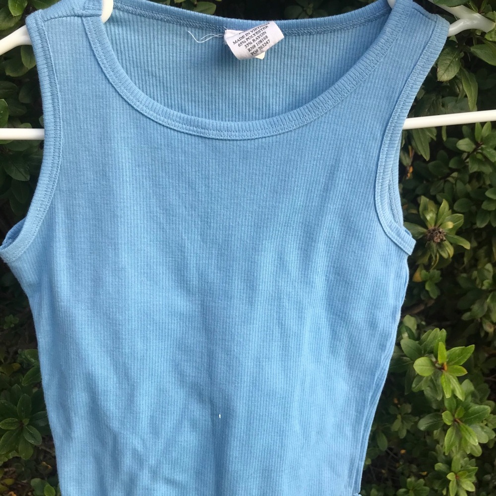 kids blue tank